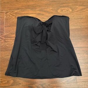 Tommy Bahama Black Takini Swim Top